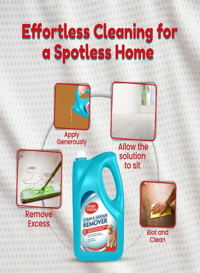 Simple Solution Dog Extreme Stain and Odour Remover,3X Cleaning Power,Eliminates Tough Set in Stains and Odors-4L - Image 5